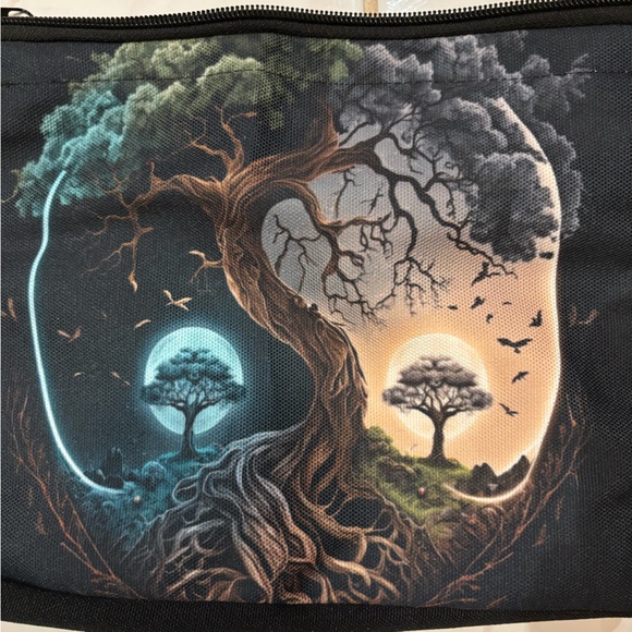 Artistic Tree Design Crossbody Bag - Picture 2 of 6